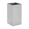 Brushed Stainless Steel Square Waste Bin